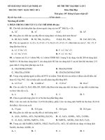 20 ĐỀ THI ĐẠI HỌC CÁC NĂM - ĐỀ SỐ 7 potx