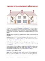 TẠO BẢN VẼ CHUYÊN NGHIỆP BẰNG LAYOUT doc