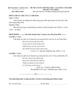 ĐỀ CHÍNH THỨC MÔN VĂN KHỐI D NĂM 2008 pot