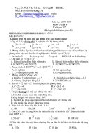 đề thi tuyển sinh vào lớp 10.hay