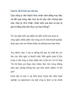 Làm ít, chỉ lo báo cáo cho hay pdf