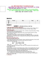 GIÁO ÁN  TRỌN BỘ  3 CỘT  MỚI