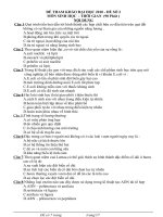 DỀ THAM KHẢO ĐẠI HỌC 2010