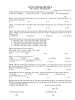 ĐỀ THI THỬ ĐẠI HỌC _2010(SỐ 3)