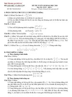 LT cấp tốc Toán 2010 số 16