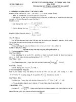 ĐỀ THAM KHẢO MÔN TOÁN ÔN THI ĐẠI HỌC NĂM 2010 - 10 ppsx