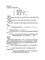 ĐỀ TOÁN ÔN TẬP THI VÀO THPT 2009-2010(ĐỀ 20)