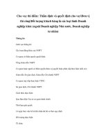 Cho vay thí điểm: Thẩm định và quyết định cho vayĐơn vị thi côngĐối tượng khách hàng là các loại hình Doanh nghiệp khác (ngoài Doanh nghiệp Nhà nước, Doanh nghiệp tư nhân) ppt