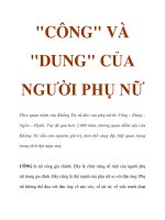 Công – Dung – Ngôn – Hạnh potx