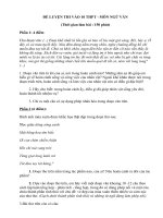 ĐỀ LUYỆN THI VÀO 10 THPT  - MÔN NGỮ VĂN