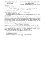 Toan vao 10 Tinh Quang Tri