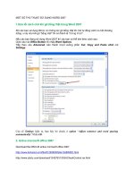 một số thủ thuật của word 2007