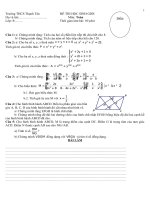 Đề thi tuyển vào lớp 10.