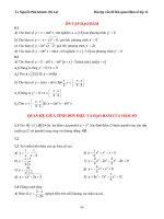 Bài tập vấn đề liên quan Hàm số lớp 12 pptx