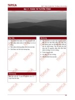 Toán cao cấp 2- Bài 7: Toán tử tuyến tính ppt