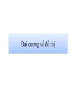 Đại cương về đồ thị ppsx