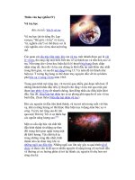 Thiên văn học (phần IV) pps