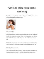 Quyến rũ chàng theo phương cách riêng pps