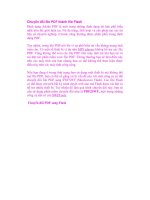 Chuyển đổi file PDF thành file Flash pdf