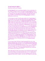 Cơ học lượng tử ( phần I ) doc