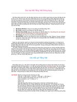 Các loại mã Tiếng Việt thông dụng