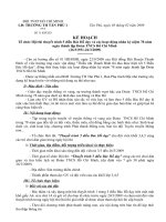 Kế hoạch thi thuyết trình