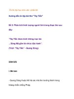 Ôn thi đại học môn văn – Hướng dẫn ôn tập bài thơ 