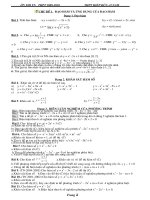 Tổng ôn thi TN THPT - 2011