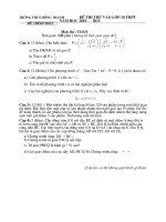 đề thi thử vào lớp 10 cưc hay