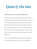 Quản lý tồn kho docx