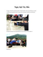 Ngày hội Tây Bắc pptx