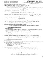 Đề thi thử đại học môn toán năn 2010 - Trần nguyên hãn potx