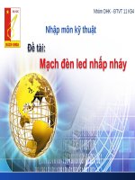 Bài giảng silde nhập môn điện tử pdf
