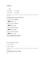 BT máy tính casio lớp 6