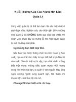 9 Lỗi Thường Gặp Của Người Mới Làm Quản Lý doc