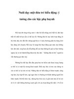 Nuôi dạy một đứa trẻ hiếu động: ý tưởng cho các bậc phụ huynh pptx