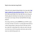 Duyệt web an toàn hơn trong Firefox ppsx