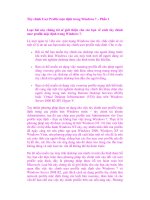 Tùy chỉnh User Profile mặc định trong Windows 7 – Phần 1 potx