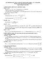 ĐỀ THI THỬ MÔN TOÁN NĂM 2011 - ĐỀ SỐ 5 pot