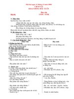 giao an lop 1 tuan 15