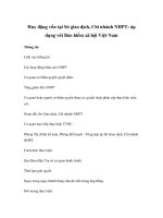 Huy động vốn tại Sở giao dịch, Chi nhánh NHPT: áp dụng với Bảo hiểm xã hội Việt Nam pot