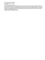 xử lí tình huống