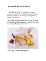 Công dụng bất ngờ từ quả chuối tiêu pot