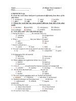 45-minute test 2 hk2 lop 11