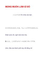 MONG MUỐN LÀM GÌ ĐÓ ppt