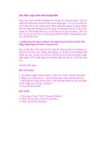 Các kiểu Login trên trình duyệt Web pptx