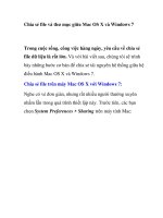 Chia sẻ file và thư mục giữa Mac OS X và Windows 7 potx