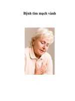 Bệnh tim mạch vành docx