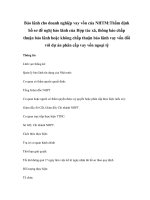 Bảo lãnh cho doanh nghiệp vay vốn của NHTM:Thẩm định hồ sơ đề nghị bảo lãnh của Hợp tác xã, thông báo chấp thuận bảo lãnh hoặc không chấp thuận bảo lãnh vay vốn đối với dự án phân cấp vay vốn ngoại tệ potx