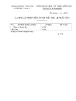 Quyết toán công đòan